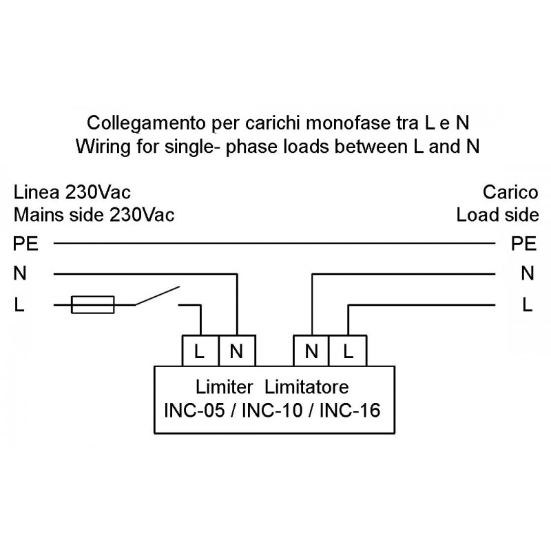 Limitatore Corrente Di Spunto INC Guida DIN limitatore-corrente-di-spunto-inc-guida-din