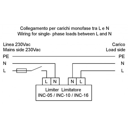 Modulo Soft Start Limitatore Corrente Per Utensili Elettrici 230V 20A
