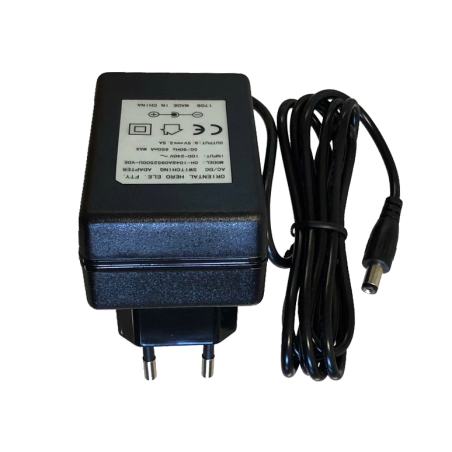 Adattatore AC/DC Switching 9.5Vdc - 2.5A +C