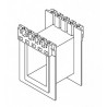 ROCCHETTO 22X23 Z/RG EI66 SENZA FLANGIA INTERMEDIA