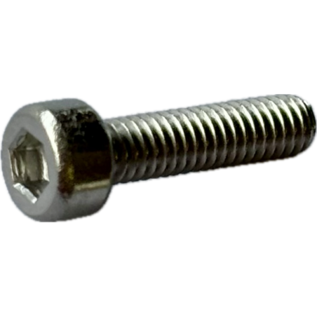 Vite M2.5x10mm testa a brugola acciaio INOX