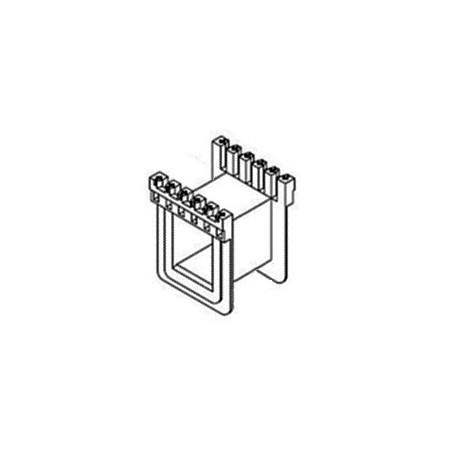 Rocchetto 25x35 Z/RG senza flangia intermedia