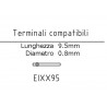 Terminale EIXX95 Lunghezza 9.5mm
