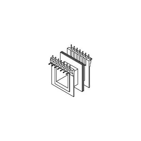 Rocchetto 20x25 Z6/DG 7+7 pins inseriti con asole