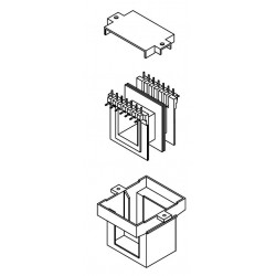 Rocchetto 20x25 Z6/DG 7+7 pins inseriti con asole