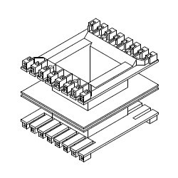 Rocchetto 40x40 Z6/FG