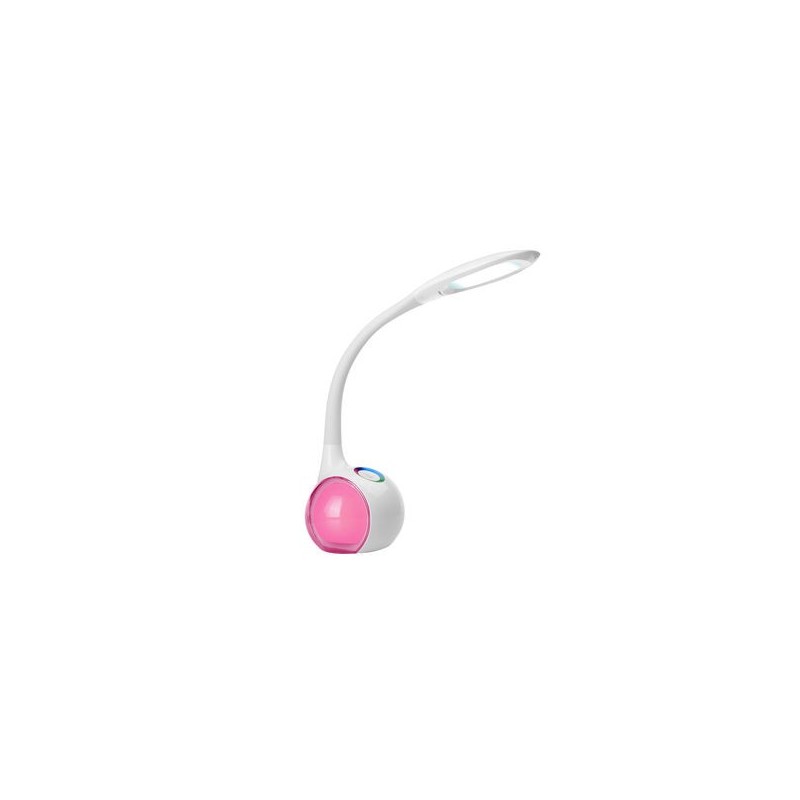 Lamapada led con base di colore cangiante