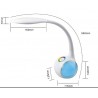 Lamapada led con base di colore cangiante