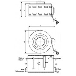 Variac 0-260V-7 A  1.90KVA