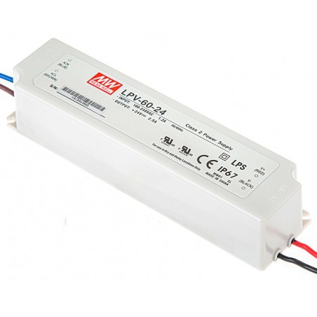 LPV-60-24  Input 90-264V Out 24V 2.5A